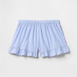 Gap Body Poplin Ruffle PJ Shorts XS NEW